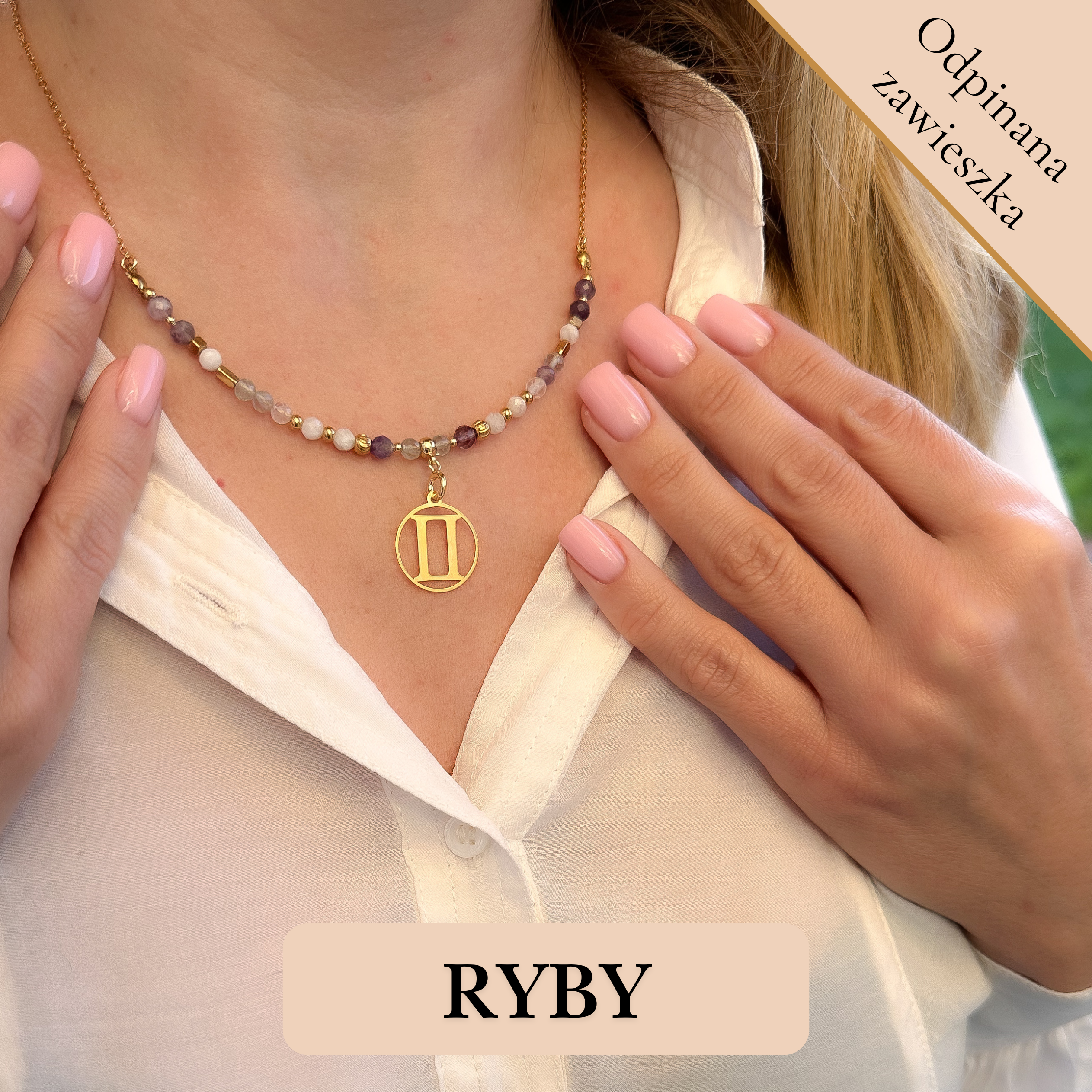 RYBY ✧ Zodiakalny Naszyjnik Mocy