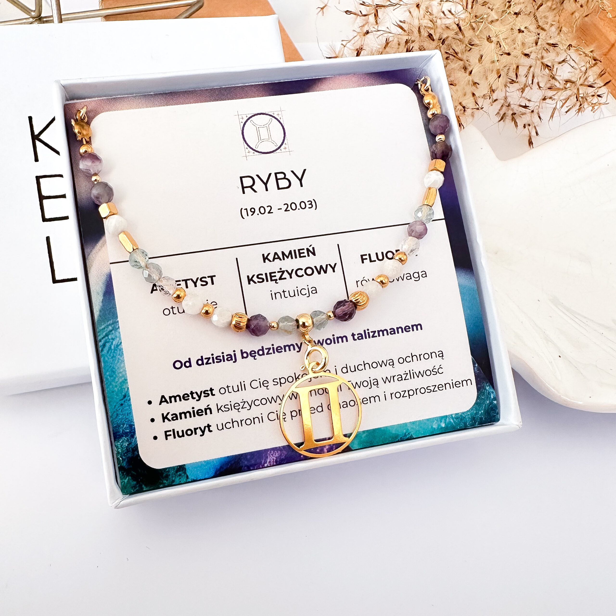RYBY ✧ Zodiakalny Naszyjnik Mocy - obrazek 2